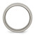 Chisel Stainless Steel Polished with Grey Carbon Fiber Inlay 8 mm Wedding Band - View 2