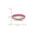 Stainless Steel 4 mm Polished Pink Crystal Ring - SR262 - View 5