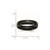 Chisel Stainless Steel Polished Black Ion-Plated 5 mm Wedding Band, Domed - View 6