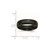 Chisel Stainless Steel Polished Black Ion-Plated 6 mm Wedding Band, Domed - View 6