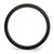 Chisel Stainless Steel Brushed Black Ion-Plated 5 mm Wedding Band, Domed - View 2