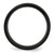 Stainless Steel 8 mm Black Ion-Plated Grooved Brushed/Polished Wedding Band - View 2