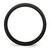 Chisel Stainless Steel Polished Black Ion-Plated 5 mm Flat Wedding Band - View 2