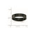 Chisel Stainless Steel Polished Black Ion-Plated 5 mm Flat Wedding Band - View 6