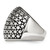 Stainless Steel Polished and Antiqued Ring - SR340 - View 3
