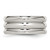 Stainless Steel Polished 10 mm Grooved Band Ring - View 4
