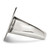 Stainless Steel Polished Circle Ring - SR349 - View 3