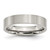 Chisel Stainless Steel Brushed 5 mm Flat Wedding Band