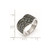 Stainless Steel Polished and Antiqued Marcasite Ring - SR430 - View 4