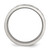 Chisel Stainless Steel Brushed with Engraved Trinity Symbol 6 mm Wedding Band, Flat - View 2