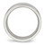 Stainless Steel Polished Grooved 8 mm Comfort Fit Wedding Band - View 2
