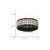 Stainless Steel Polished Black Ion-Plated 9 mm Studded Wedding Band - View 6