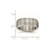 Stainless Steel Polished 8 mm Grooved Wedding Band, 8 mm Band - SR581 - View 6