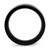 Chisel Stainless Steel Brushed and Polished Black Ion-Plated and Black Cubic Zirconia 8 mm Grooved Wedding Band - View 2