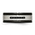 Chisel Stainless Steel Brushed and Polished Black Ion-Plated and Black Cubic Zirconia 8 mm Grooved Wedding Band - View 4