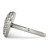 Stainless Steel Polished with Preciosa Crystal Heart Ring - View 3