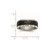Chisel Stainless Steel Polished Black Ion-Plated 8 mm Grooved Wedding Band, Half Round - View 6