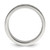 Chisel Stainless Steel Brushed Enameled Swirl Design 7 mm Wedding Band - View 2