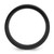 Chisel Stainless Steel Brushed and Polished Black Ion-Plated 8 mm Wedding Band, Flat - View 2