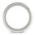 Chisel Stainless Steel Brushed Center with Laser Design Mountains 8 mm Wedding Band - View 2