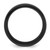 Chisel Stainless Steel Polished Black Ion-Plated with Blue Star Sandstone Inlay 8 mm Wedding Band - View 2