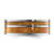 Chisel Stainless Steel Polished with Wood Inlay 8 mm Wedding Band - View 3
