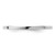 Rhodium-Plated 14K White Gold 1.2 mm Flat Polished Stackable Wedding Band - View 4