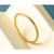 14K Yellow Gold 1.2 mm Half Round Polished Stackable Wedding Band - View 7
