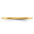 14K Yellow Gold 1.2 mm Half Round Satin Stackable Wedding Band, Brushed - View 4