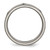 Chisel Titanium Brushed and Polished Cross Laser Design 8 mm Beveled Edge Wedding Band, Flat - TB115D - View 2