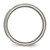 Chisel Titanium Brushed and Polished Cross Laser Design 8 mm Beveled Edge Wedding Band, Flat - TB115P - View 2