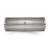 Titanium Grooved and Beaded Edge 8 mm Polished Wedding Band - View 3