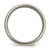 Chisel Titanium Polished with 14K Gold Inlay 10 mm Wedding Band, Domed - View 2