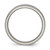 Titanium Black Enamel 6 mm Satin and Polished Wedding Band - View 2