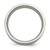 Titanium Brushed with Sterling Silver Inlay 8 mm Flat Wedding Band, 8 mm Wide - View 2