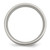 Chisel Titanium Brushed with 14K Gold Inlay 8 mm Flat Wedding Band - View 2