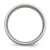 Chisel Titanium Polished with 14K Gold Inlay 6 mm Flat Wedding Band - View 2