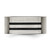 Titanium Brushed Black Enamel Stripes 10 mm Wedding Band - View 4