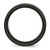 Chisel Titanium Polished Black Ion-Plated with Grey Carbon Fiber Inlay 8 mm Wedding Band, Flat - View 2