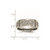 Chisel Titanium Brushed Cross with Flames Laser Design 8 mm Wedding Band, Half Round - View 6