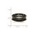 Titanium Cross Black Ion-Plated 6 mm Concave Wedding Band - View 7