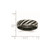 Chisel Titanium Brushed and Polished Black Ion-Plated 6 mm Grooved Wedding Band, Half Round - View 6