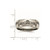 Chisel Titanium Polished Claddagh Laser Design 8 mm Wedding Band, Half Round - View 6