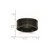 Chisel Titanium Polished Black Ion-Plated with Carbon Fiber Inlay 9 mm Wedding Band, Flat - View 6