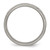 Chisel Titanium Satin 6 mm Swirl Design Wedding Band, Half Round, Brushed - View 2