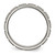 Titanium Satin 8 mm Notched and Grooved Wedding Band, Brushed - View 2