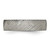 Chisel Titanium Polished and Textured 6 mm Wedding Band, Flat - View 3