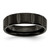 Titanium Grooved Black Ion-Plated 6 mm Brushed and Polished Wedding Band - TB355