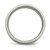 Titanium Brushed with Sterling Silver Inlay 8 mm Flat Wedding Band - TB368 - View 2