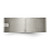 Titanium Brushed with Sterling Silver Inlay 8 mm Flat Wedding Band - TB368 - View 3